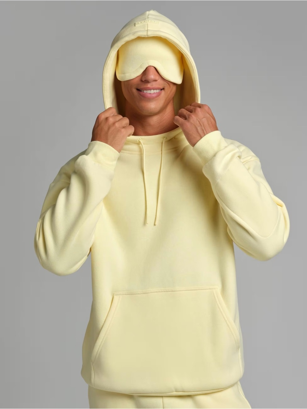 Comfrt DND Airplane Mode Hoodie in Buttercream